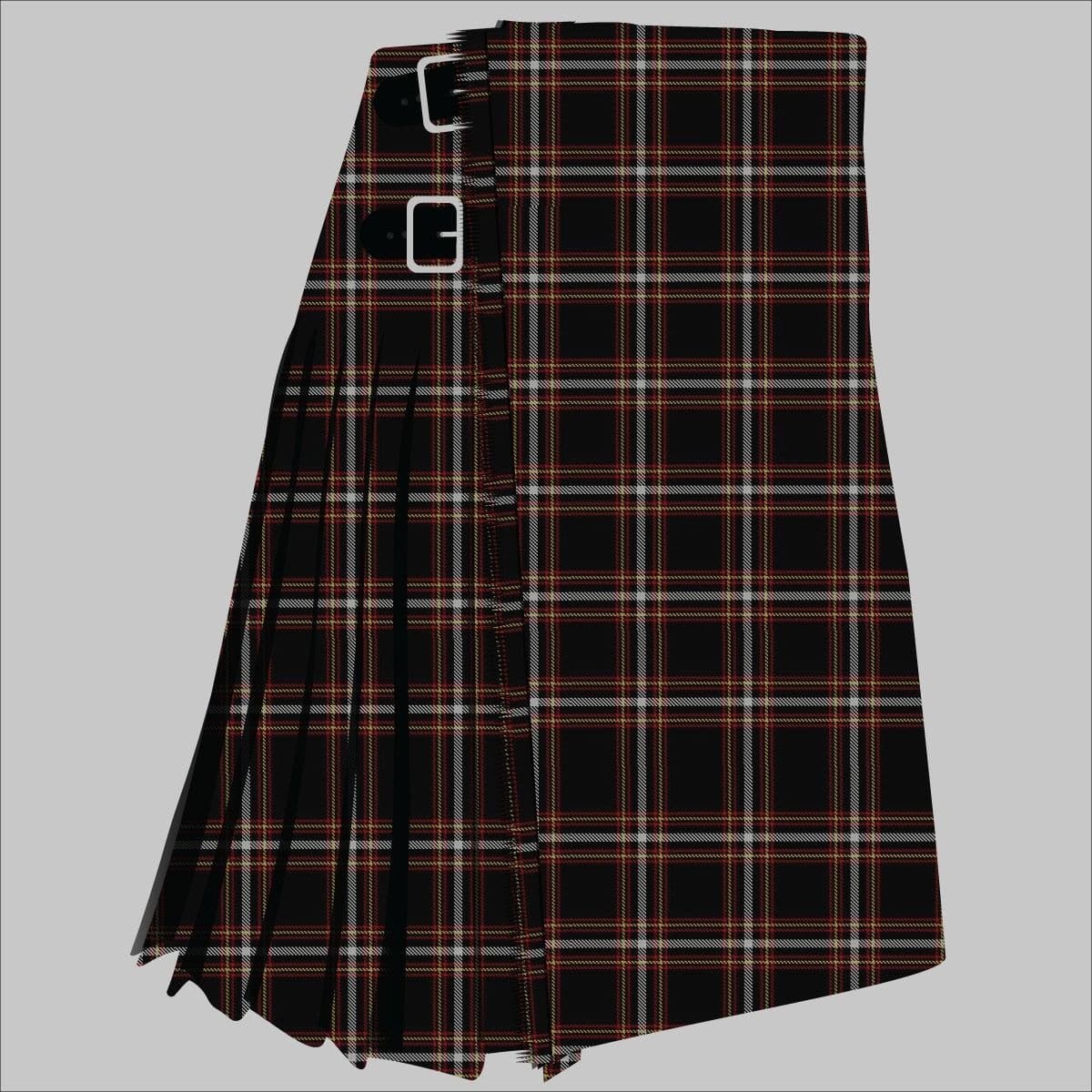 Black Country Tartan Kilt For Men image 0