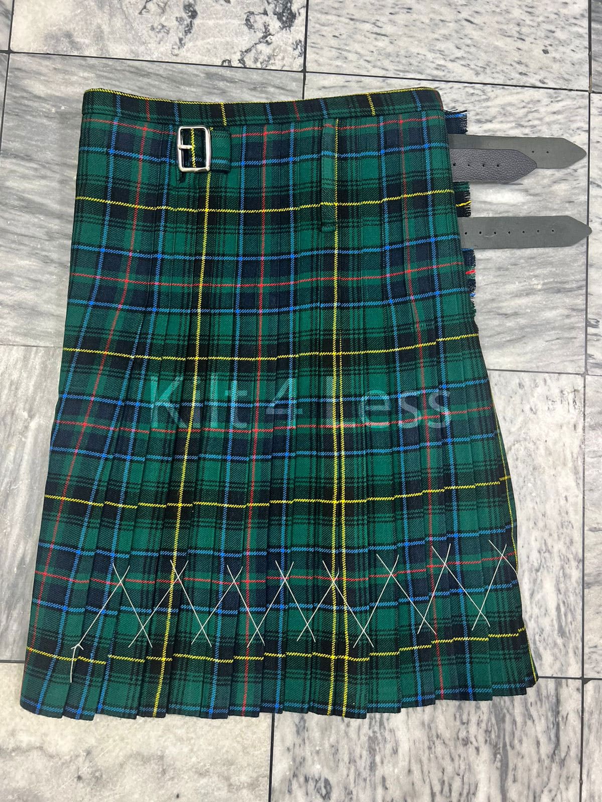 Clan Macinnes Hunting Modern Tartan Kilt image 5