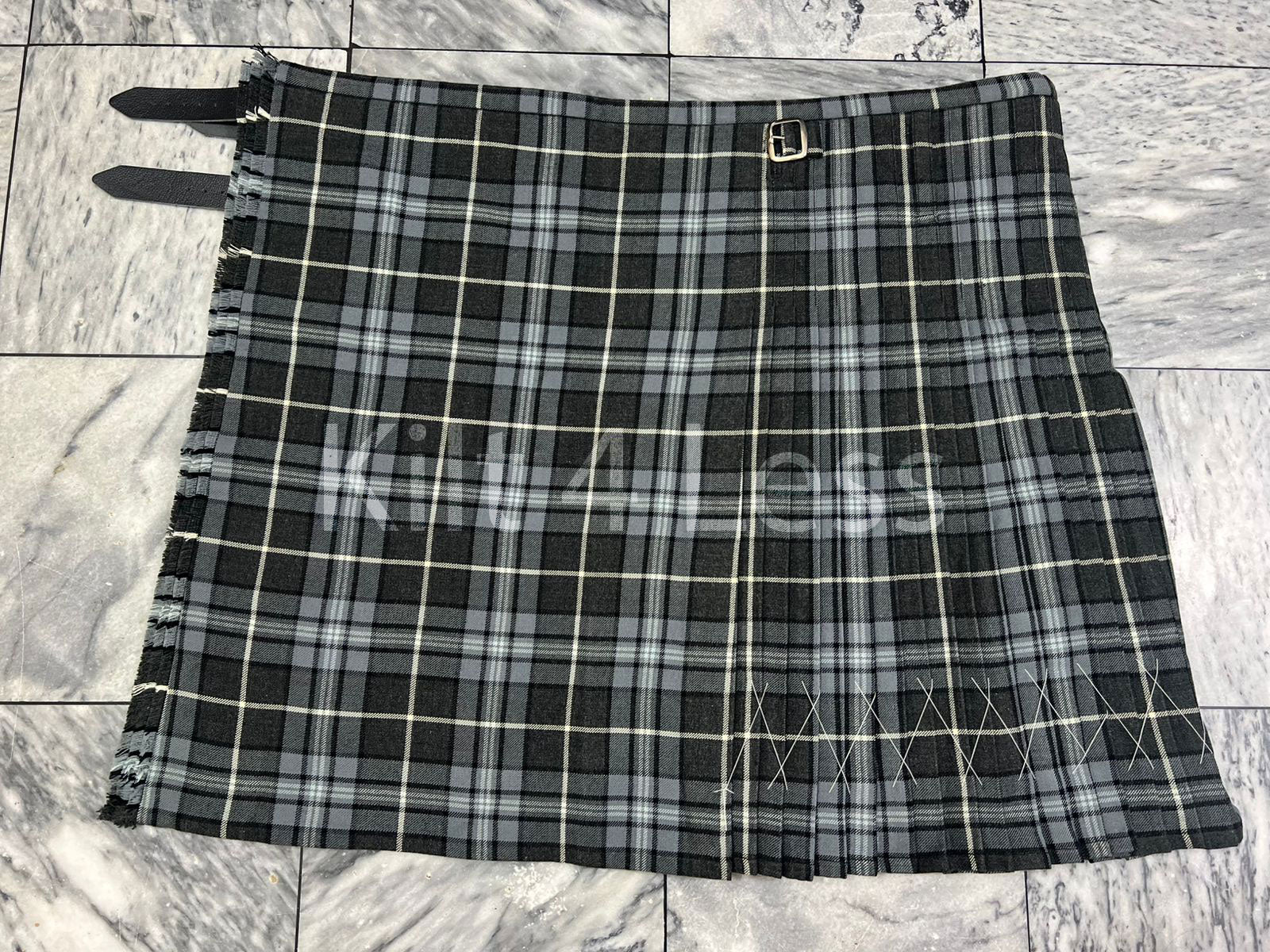 Hebridean Granite Tartan Kilt image 0
