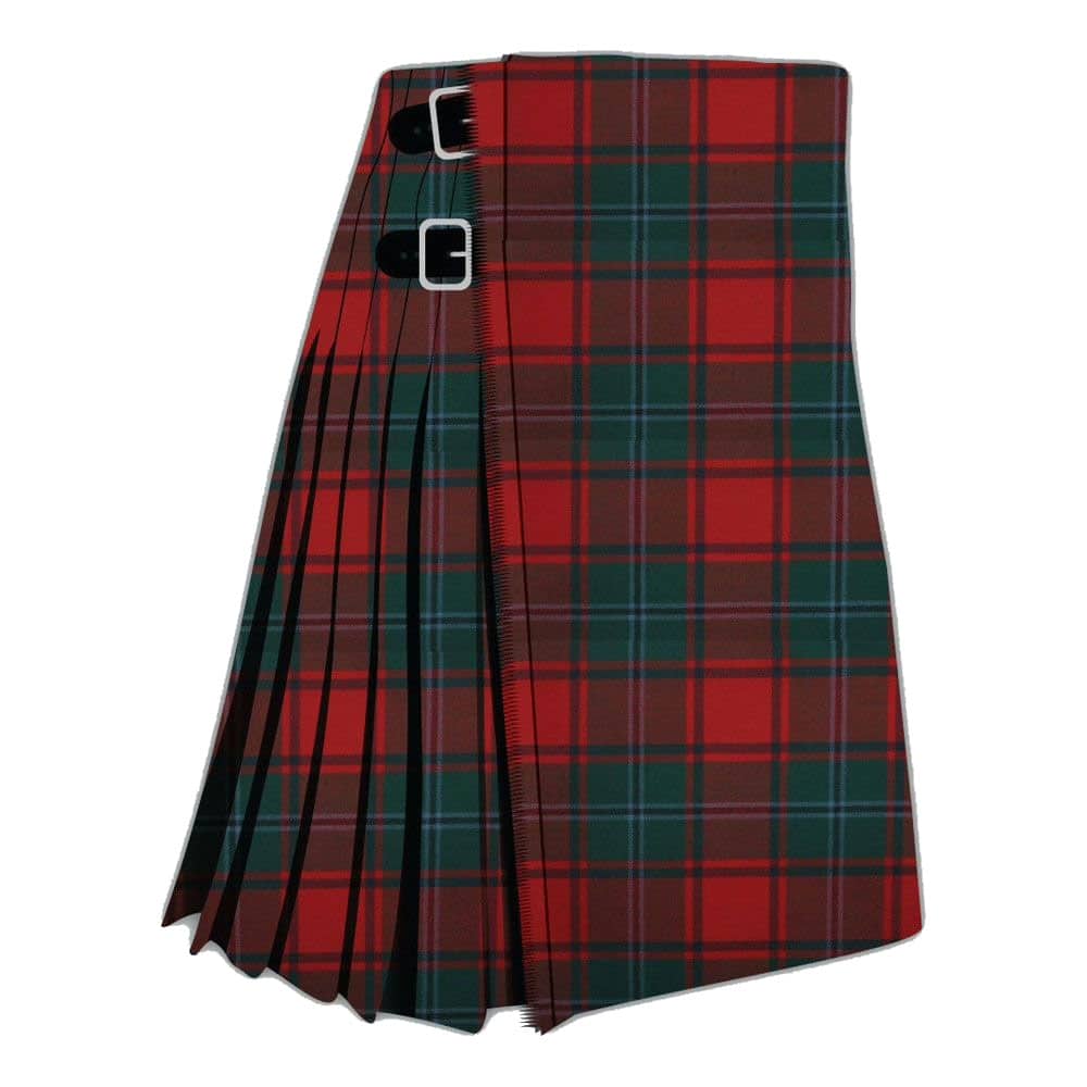 MacPhail Red Modern Tartan Kilt image 0