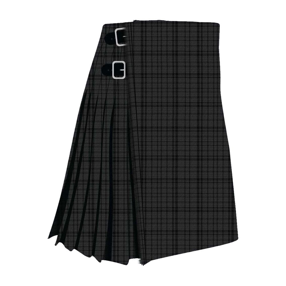Black Shadow Tartan Kilt image 0