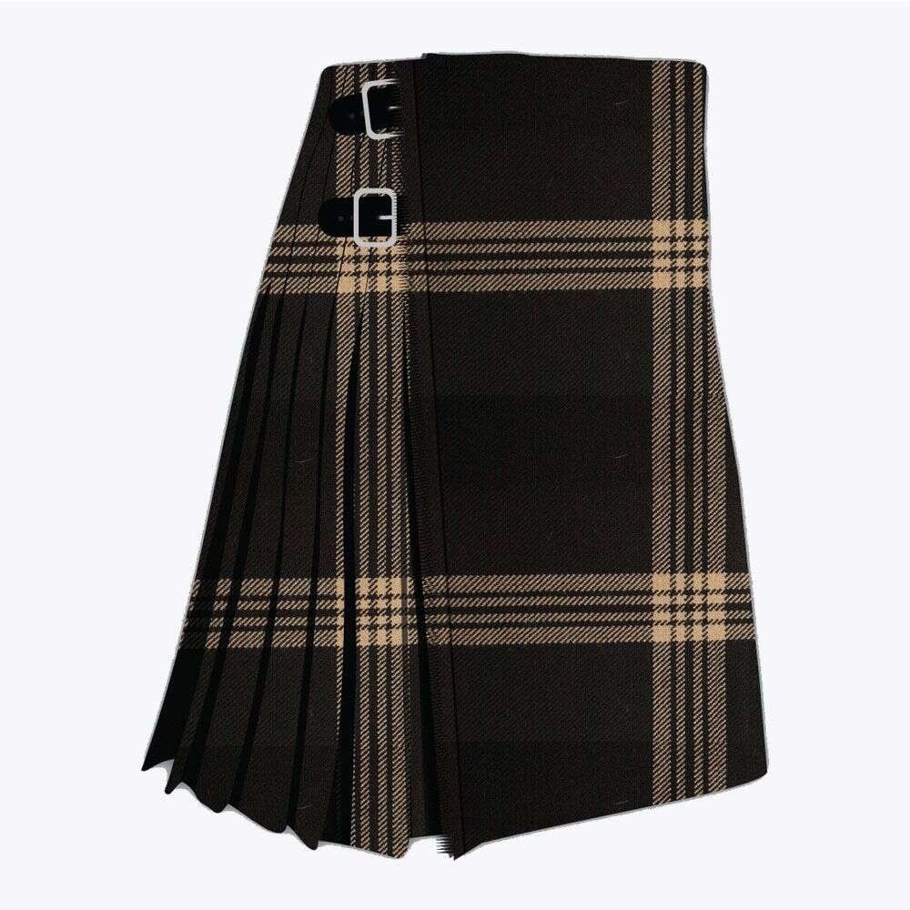 Clan Celtic Black Tartan Kilt image 0