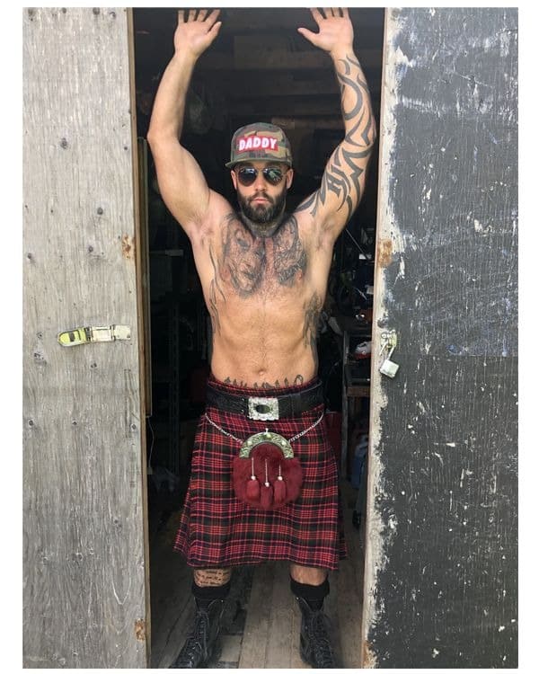 Macdonald Tartan Kilt For Men image 2