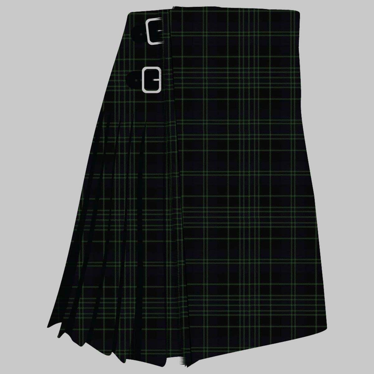 Clergy Green Modern Tartan Kilt image 0