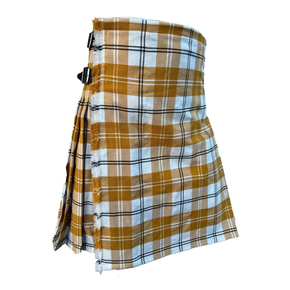 Ailsa Gold Tartan Kilt image 0