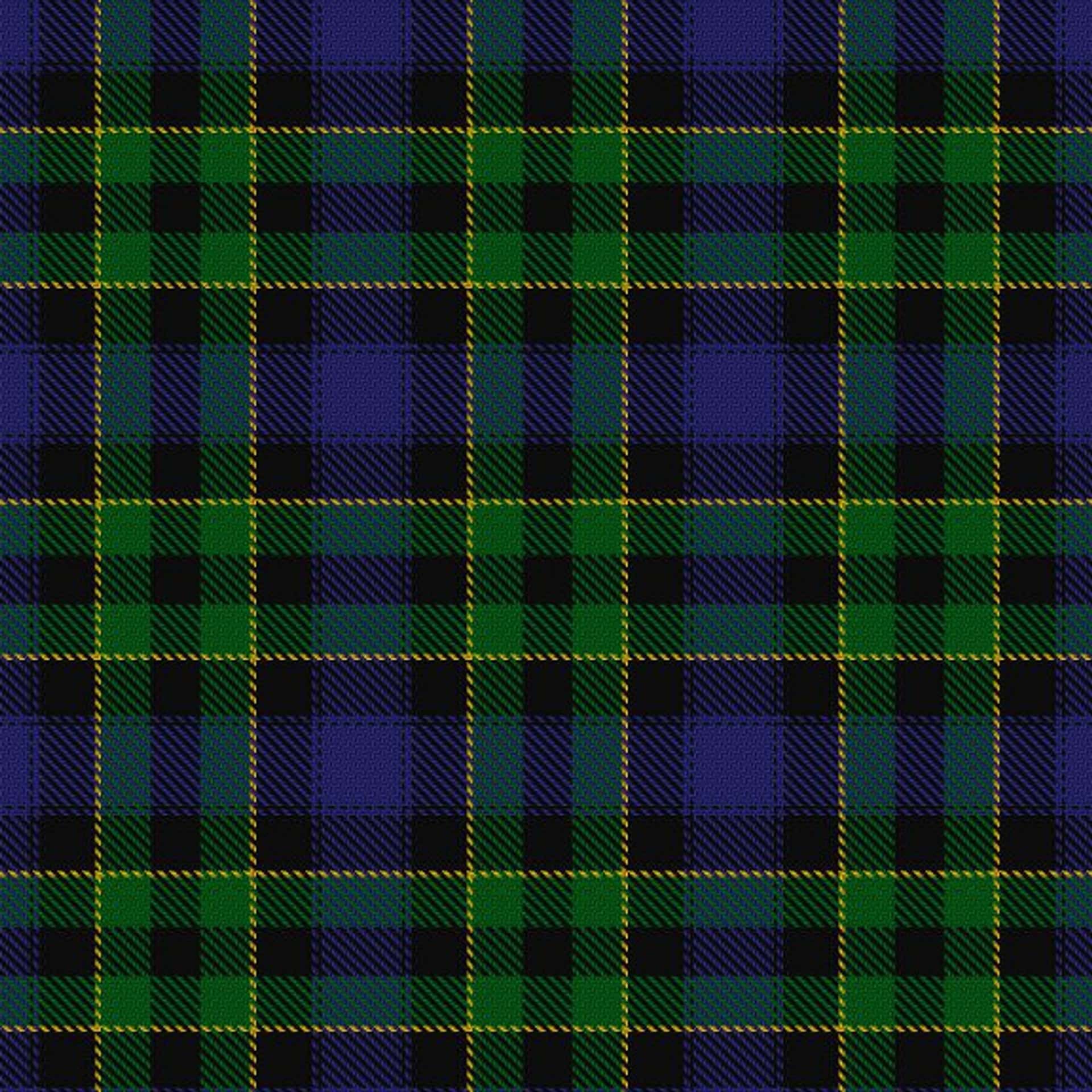 Mouth Tartan Kilt For Men image 1