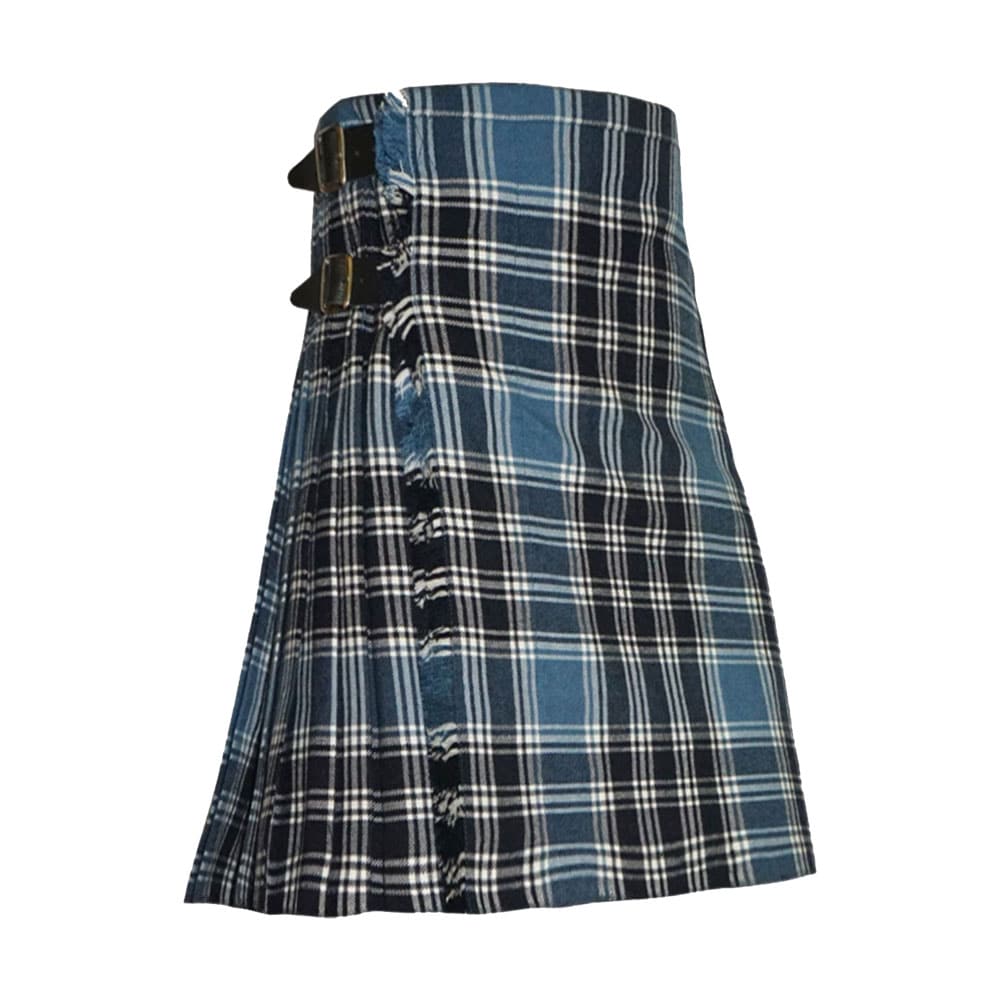 MacDonald Lord Isles Blue Modern Tartan Kilt image 0