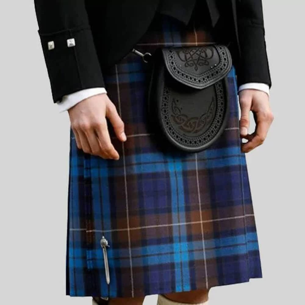 Buchanan Blue Tartan Kilt image 0