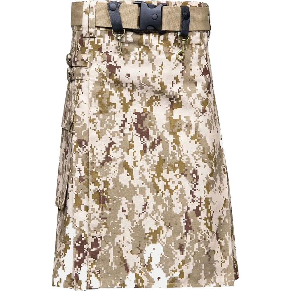 Digital Fashion Camo Utility Kilt image 1