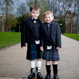 Choose Your Favorite Tartan Toddler Kilt image 5