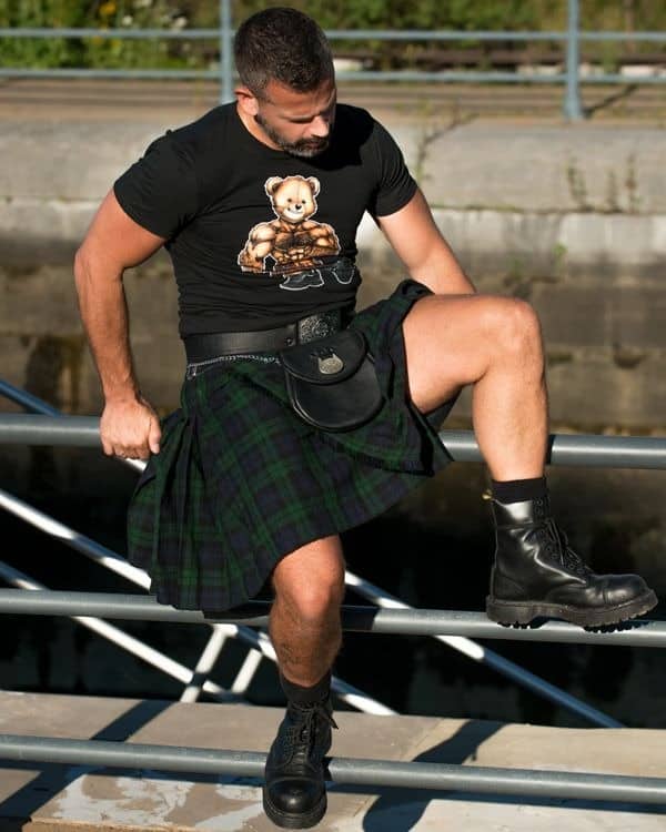 Black Watch Modern Tartan Kilt image 2