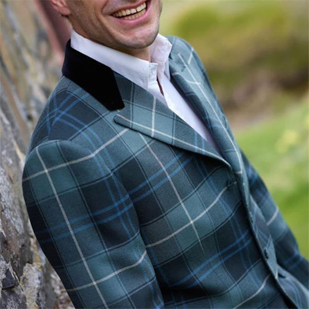 Men's Mid-Thigh Length Tartan Jacket image 3