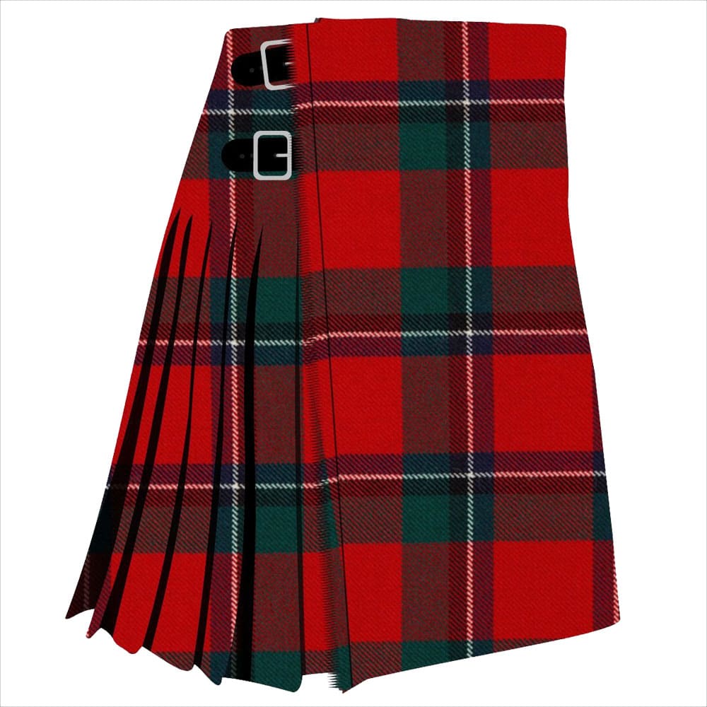 Sinclair Red Modern Tartan Kilt image 0