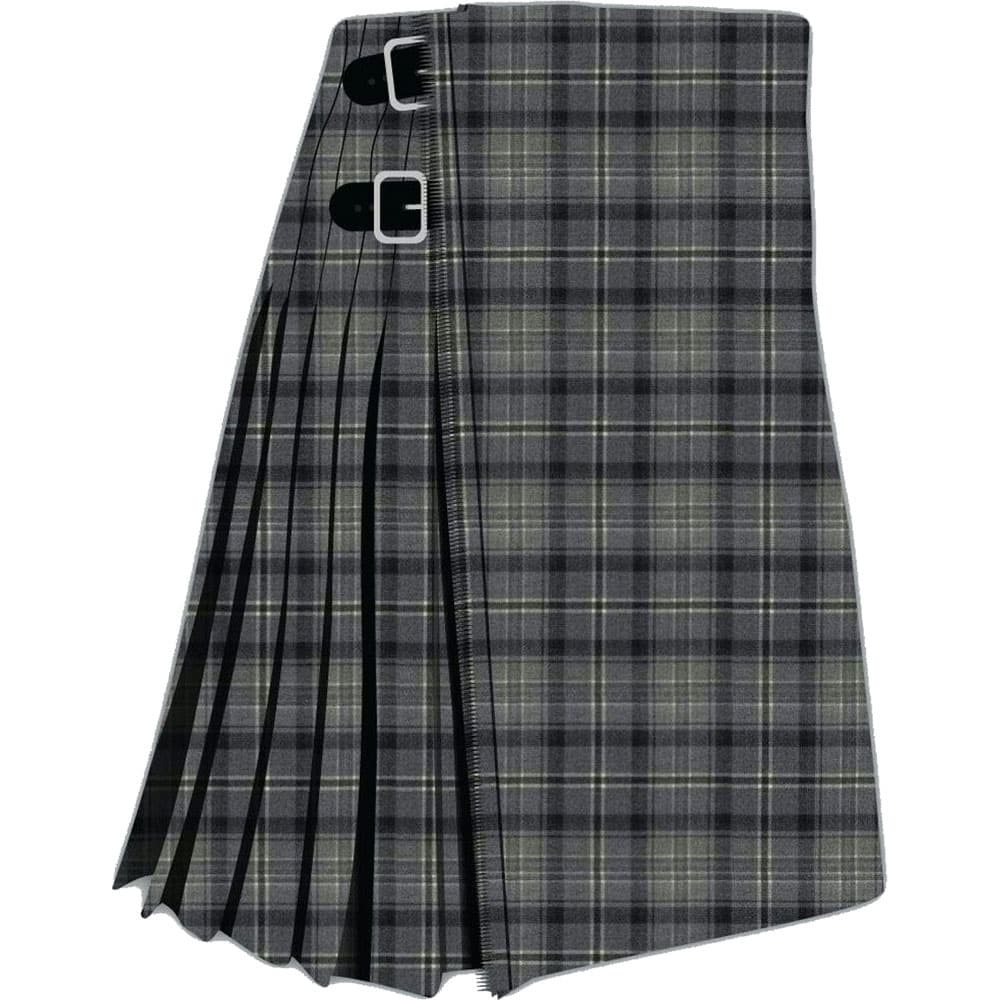 Hebridean Pewter Tartan Kilt image 0