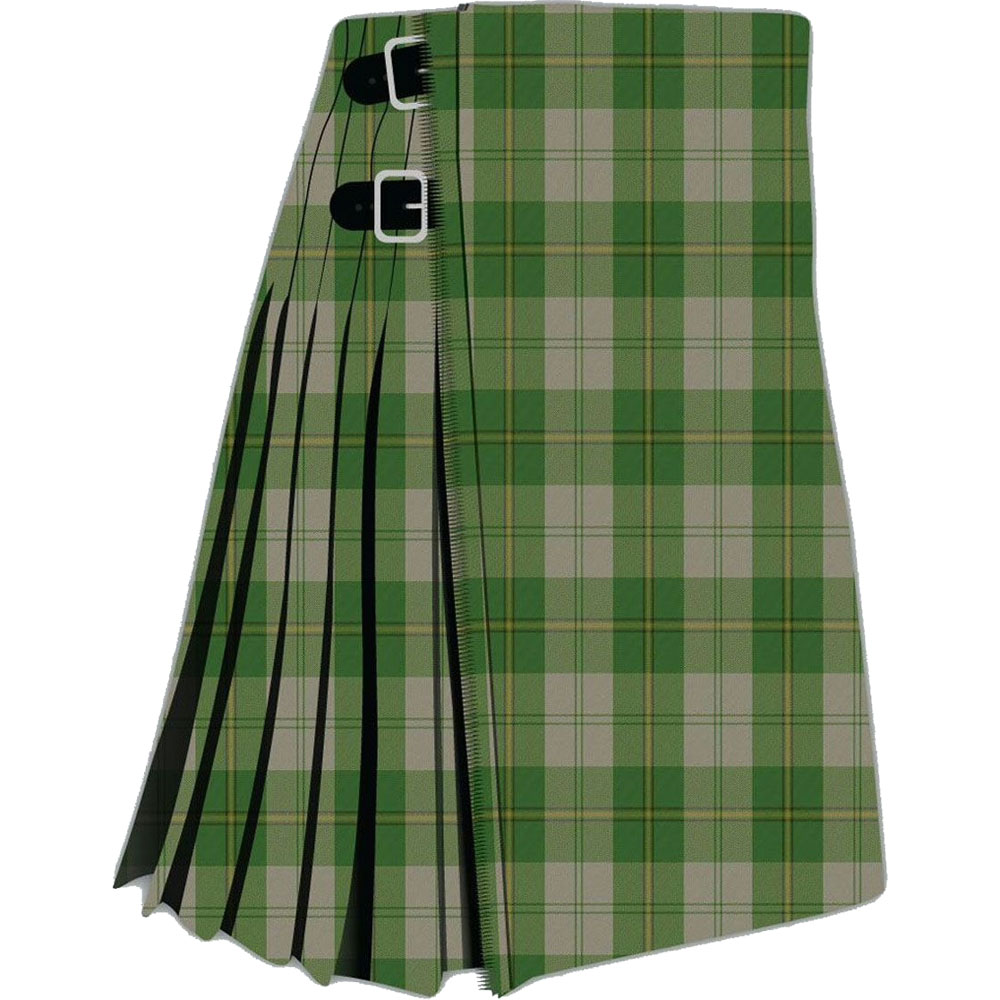 Cunningham Dress Green Dancers Tartan Kilt image 0