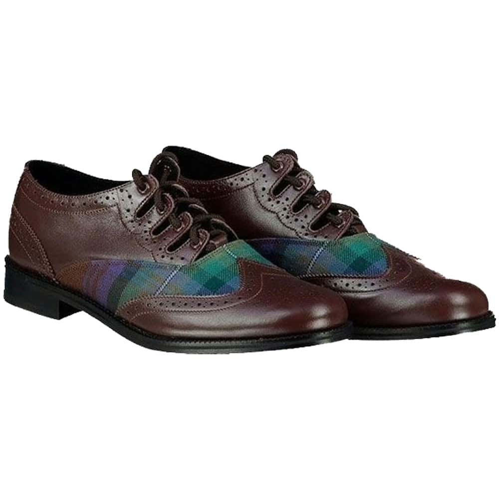 TARTAN GHILLIE BROGUES FOR MEN image 0