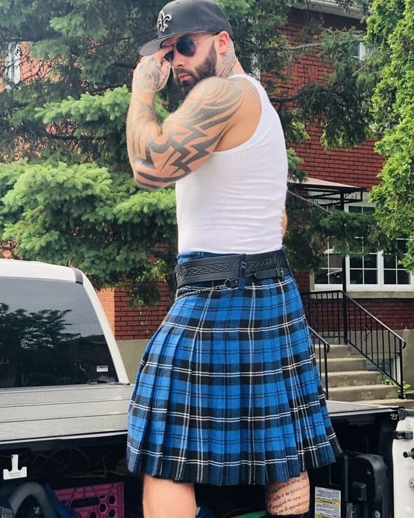 Ramsay Blue Tartan Kilt image 1