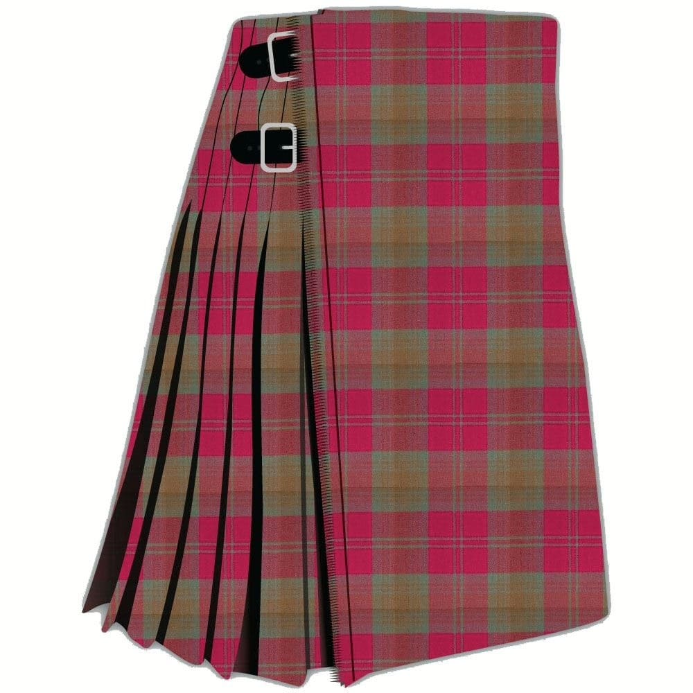 Lindsay Weathered Tartan Kilt image 0