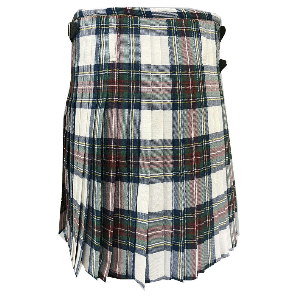Stewart Dress Muted Blue Tartan Kilt image 1