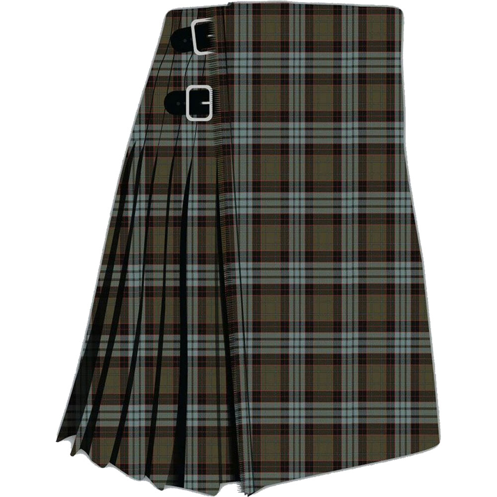 Stewart Old Weathered Tartan Kilt image 0