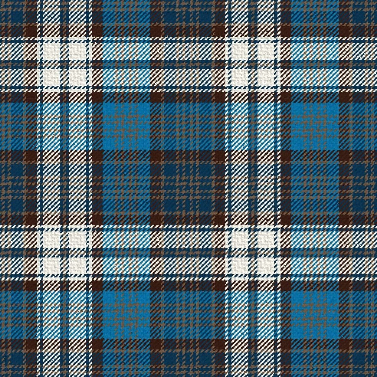 Clan MacDonald Dress Muted Blue Tartan Kilt image 1