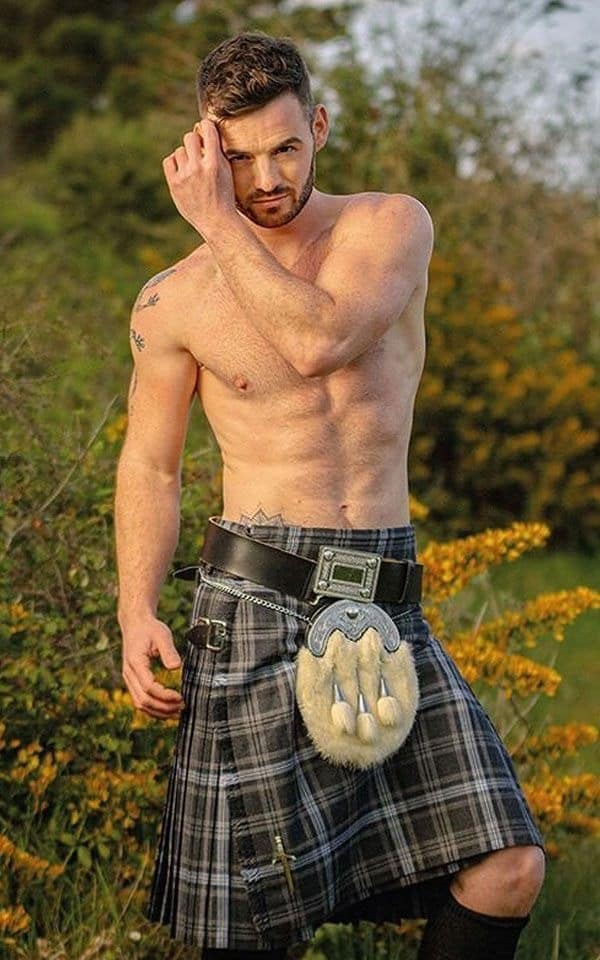 Hebridean Ice Tartan Kilt image 0