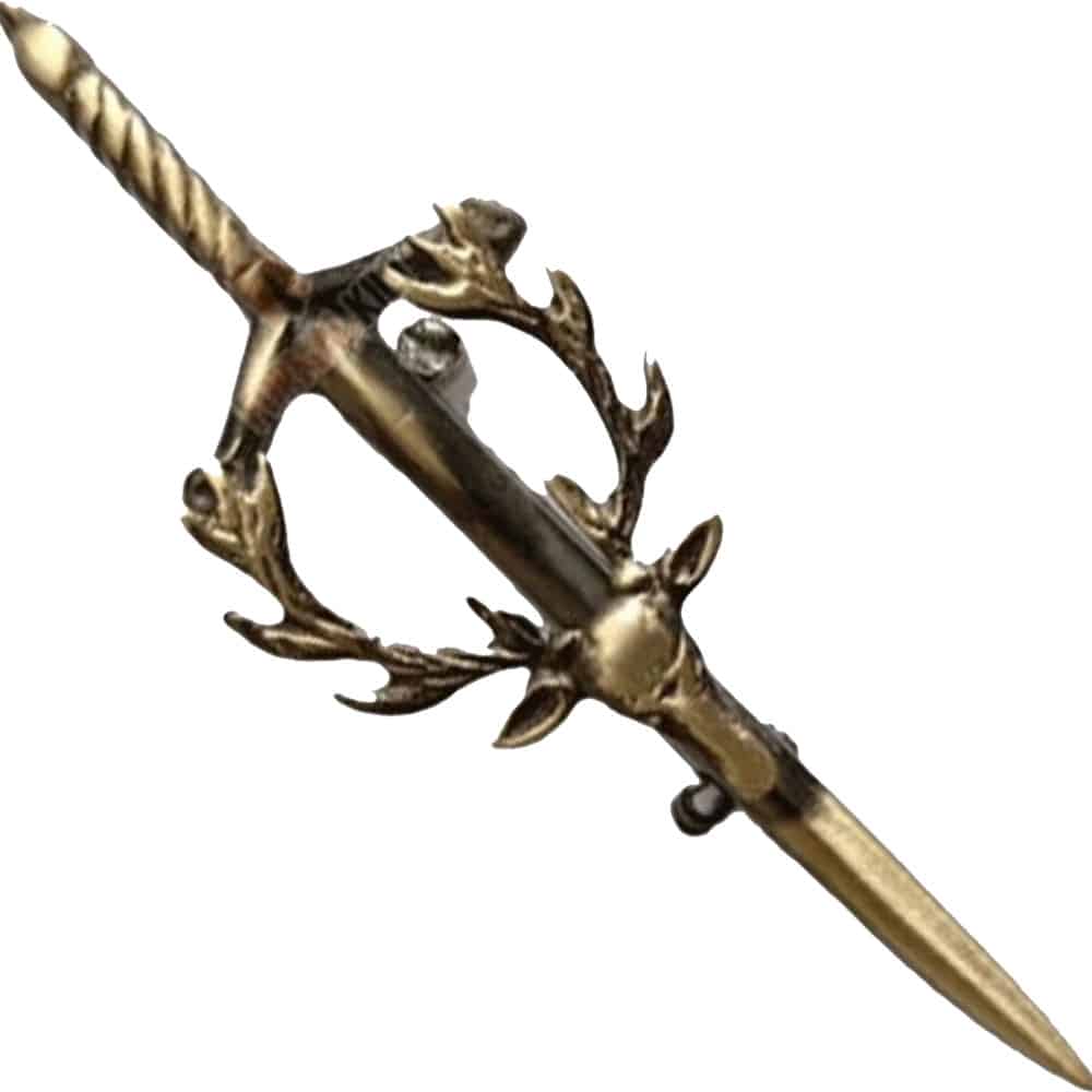 Antique Stagehead Kilt Pin image 0