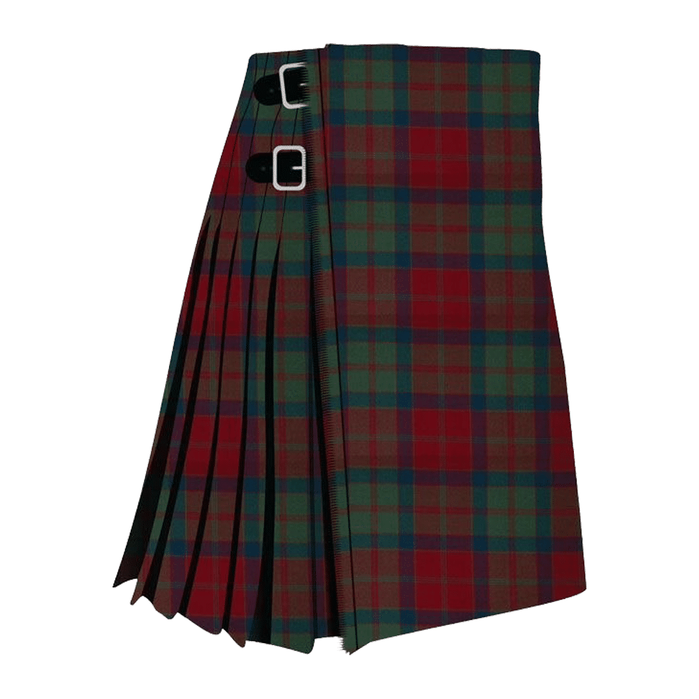 Clan MacQuarrie Muted Modern Tartan Kilt image 0