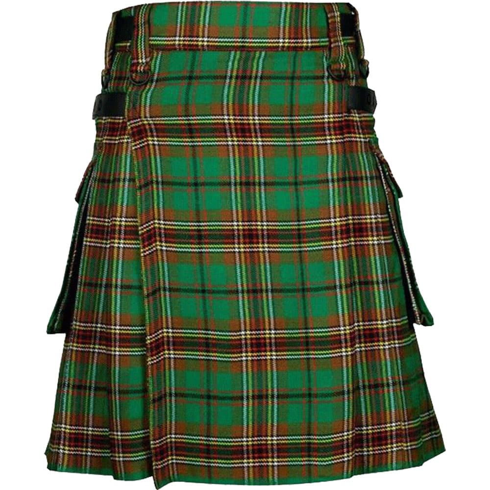 Scottish Kilt 8 Yards Tara Murphy Tartan Acrylic wool Kilts with Pockets image 0