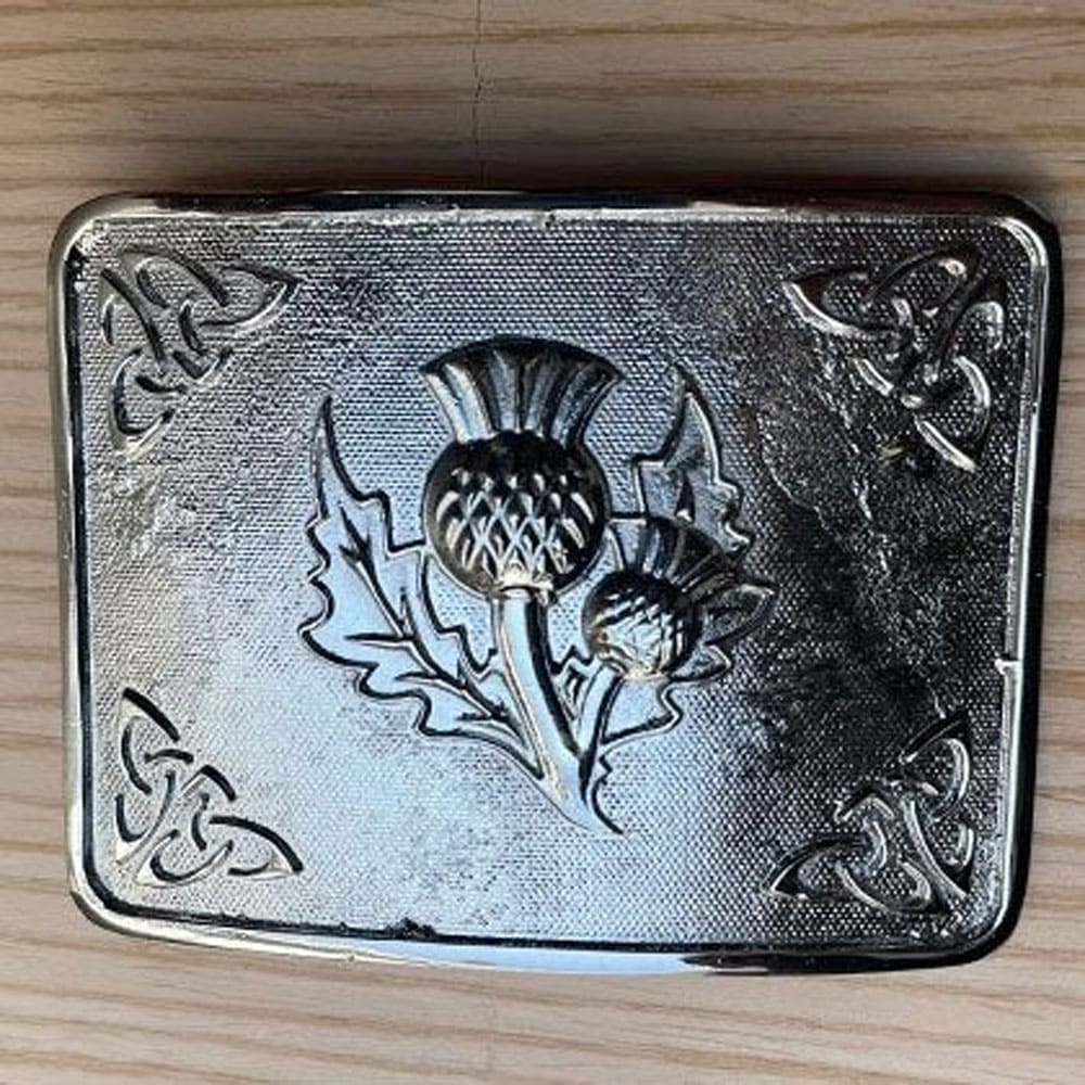 Thistle Kilt Belt Buckle image 0