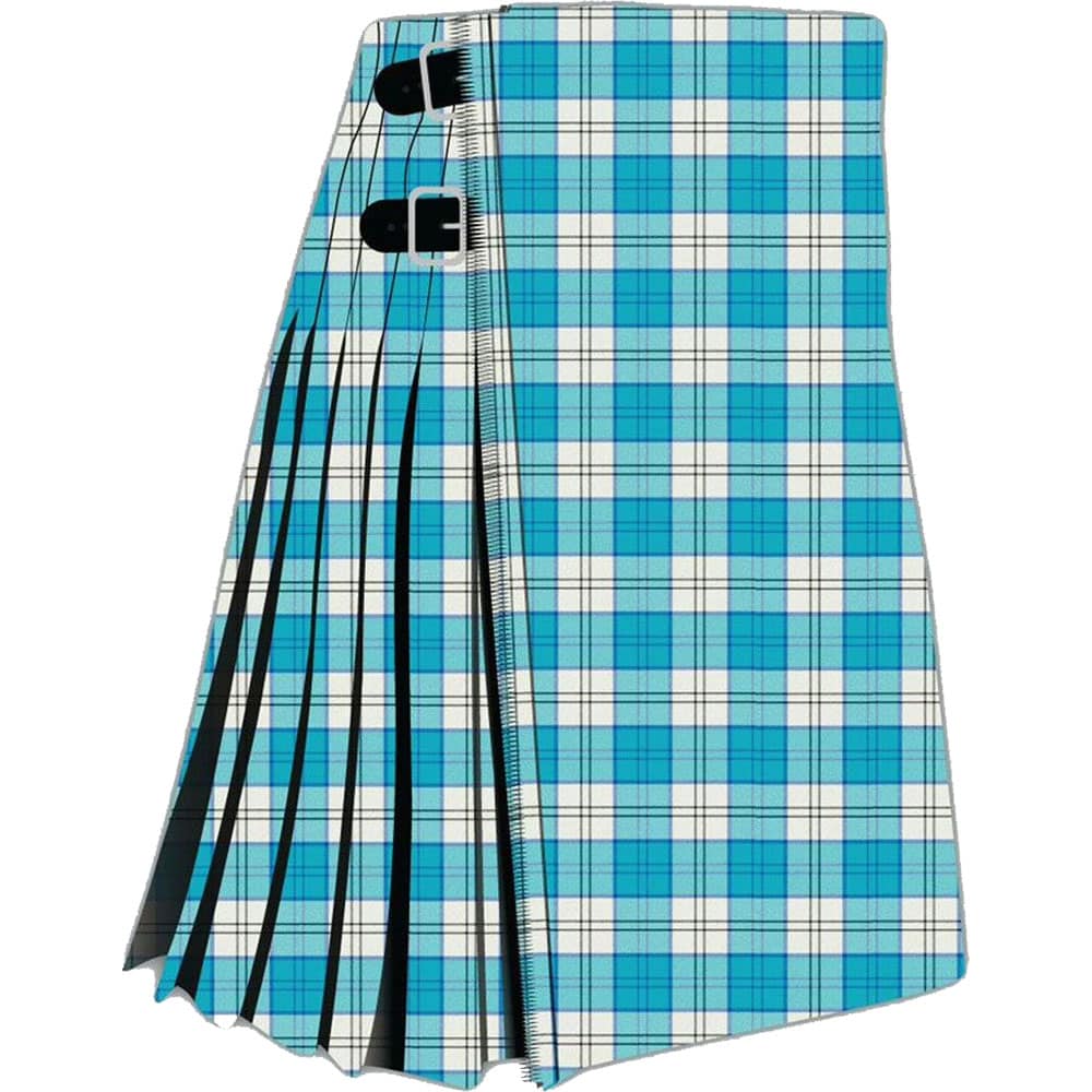 Lennox Dress Turquoise Tartan Kilt image 0