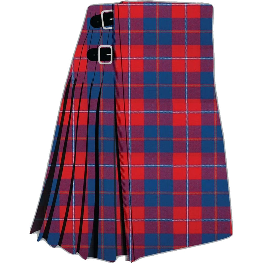 Galloway Red Modern Tartan Kilt image 0