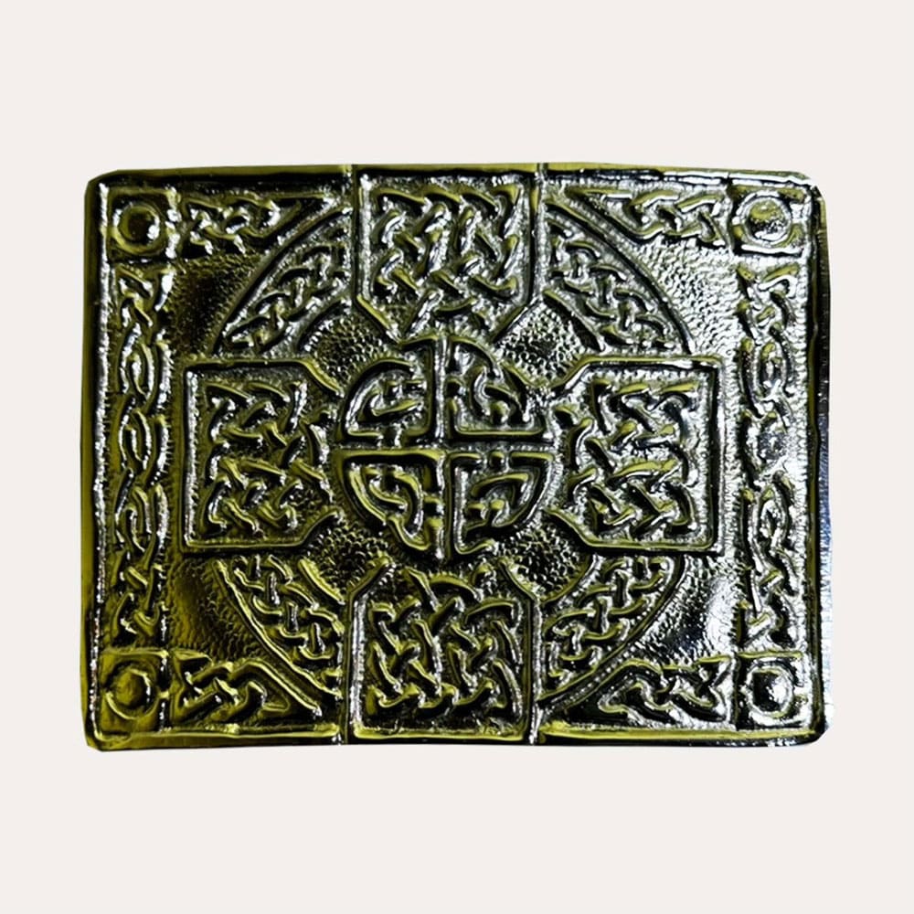 Antique Celtic Kilt Belt Buckle image 0