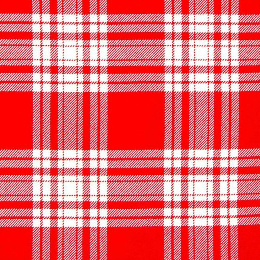 Menzies Red White Modern Tartan Kilt image 1
