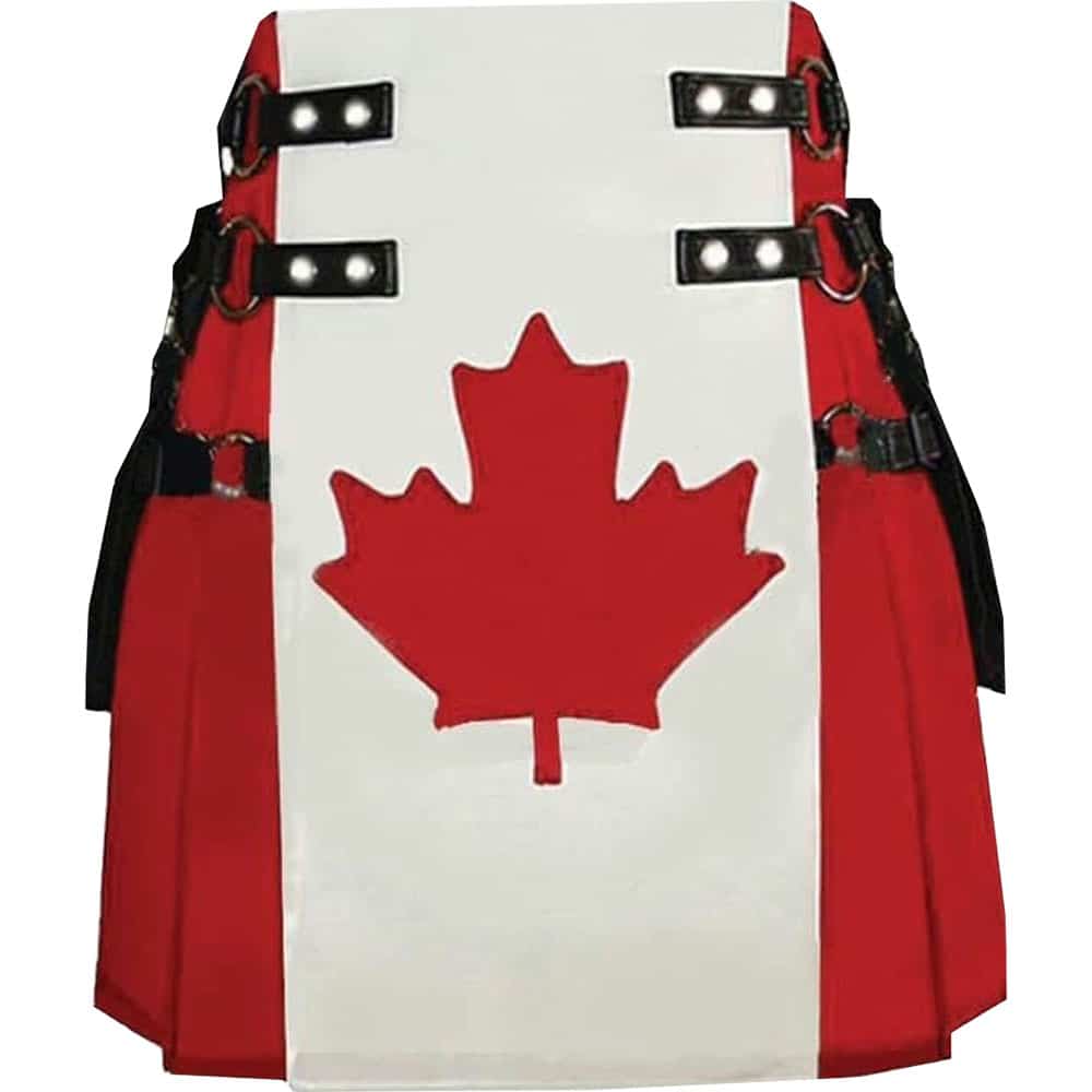 Canadian Flag Canvas Hybrid Kilt image 0