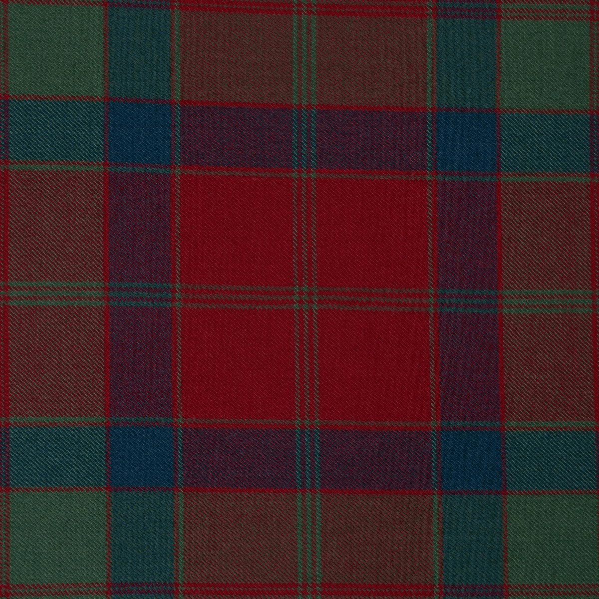Clan MacQuarrie Muted Modern Tartan Kilt image 1