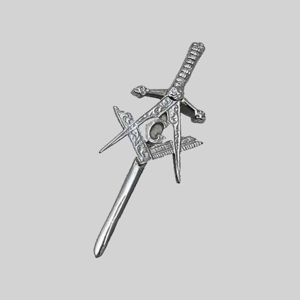 Scottish Highland Masonic Kilt Pin image 0