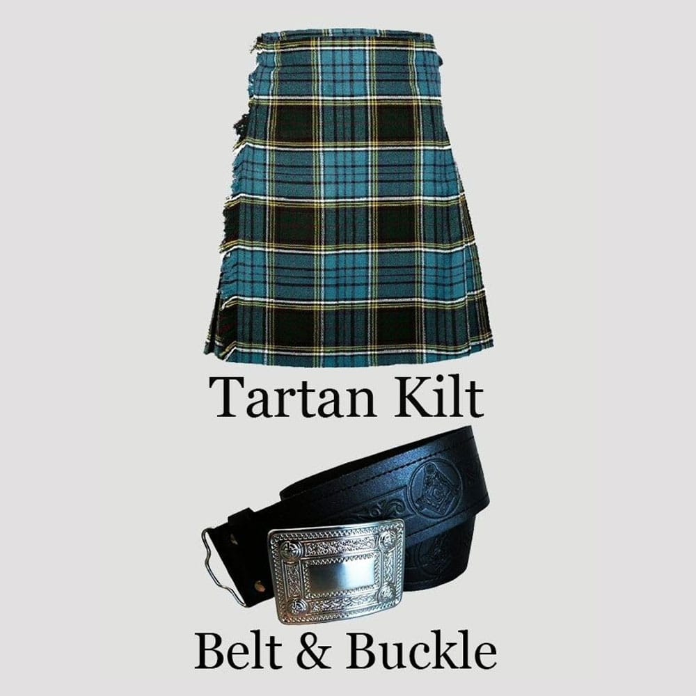 Anderson Tartan Kilt With Kilt Belt And Buckle image 0