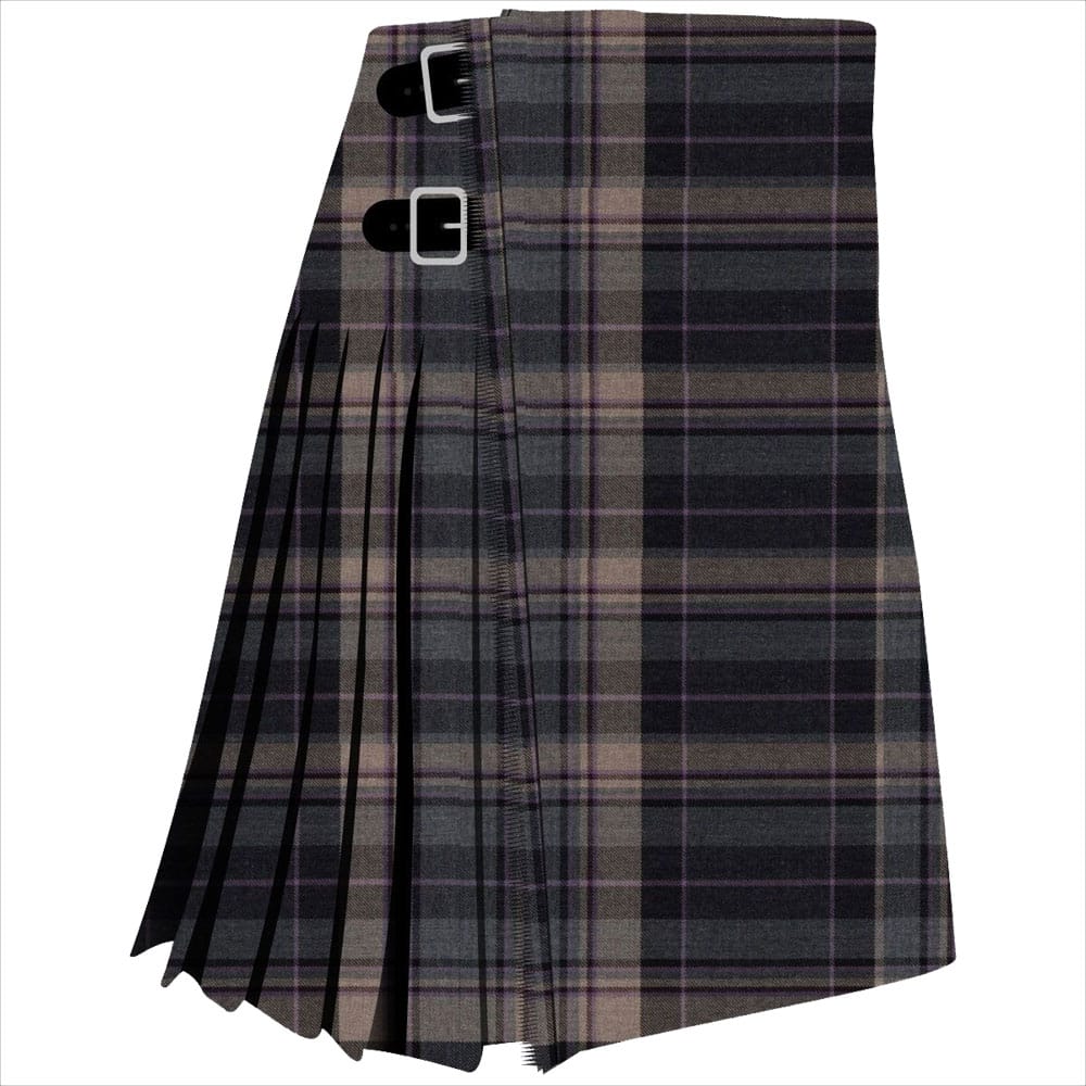 Clunie Burn Charcoal Tartan Kilt image 0