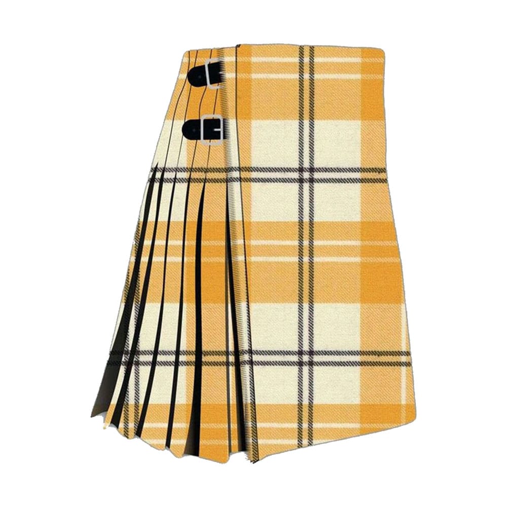 Ailsa Yellow Tartan Kilt image 0