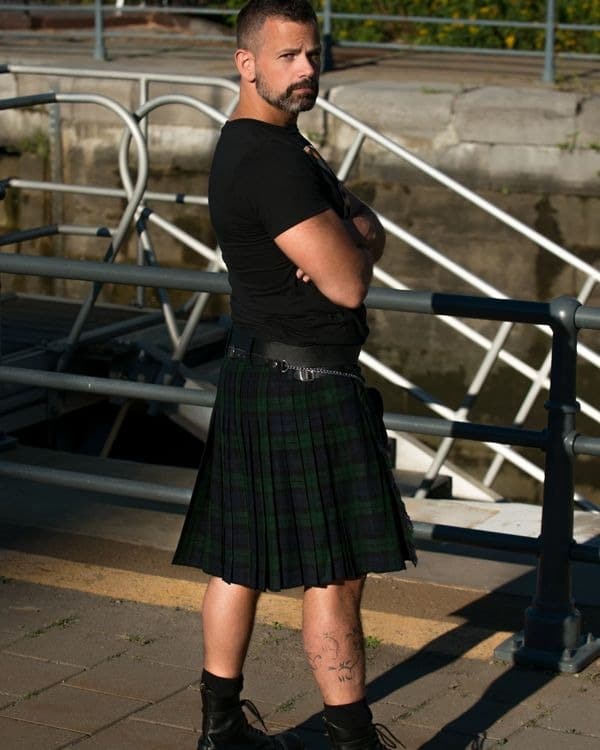 Black Watch Tartan Kilt For Men image 2
