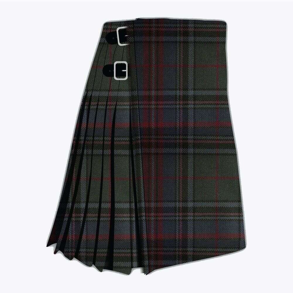 Clan Grey Stewart Tartan Kilt image 0
