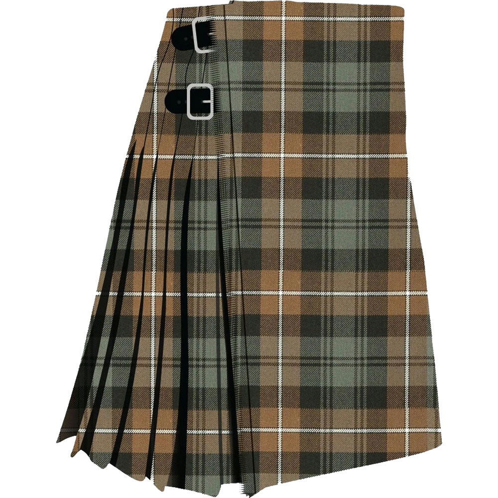 Clan Forbes Weathered Tartan Kilt image 0